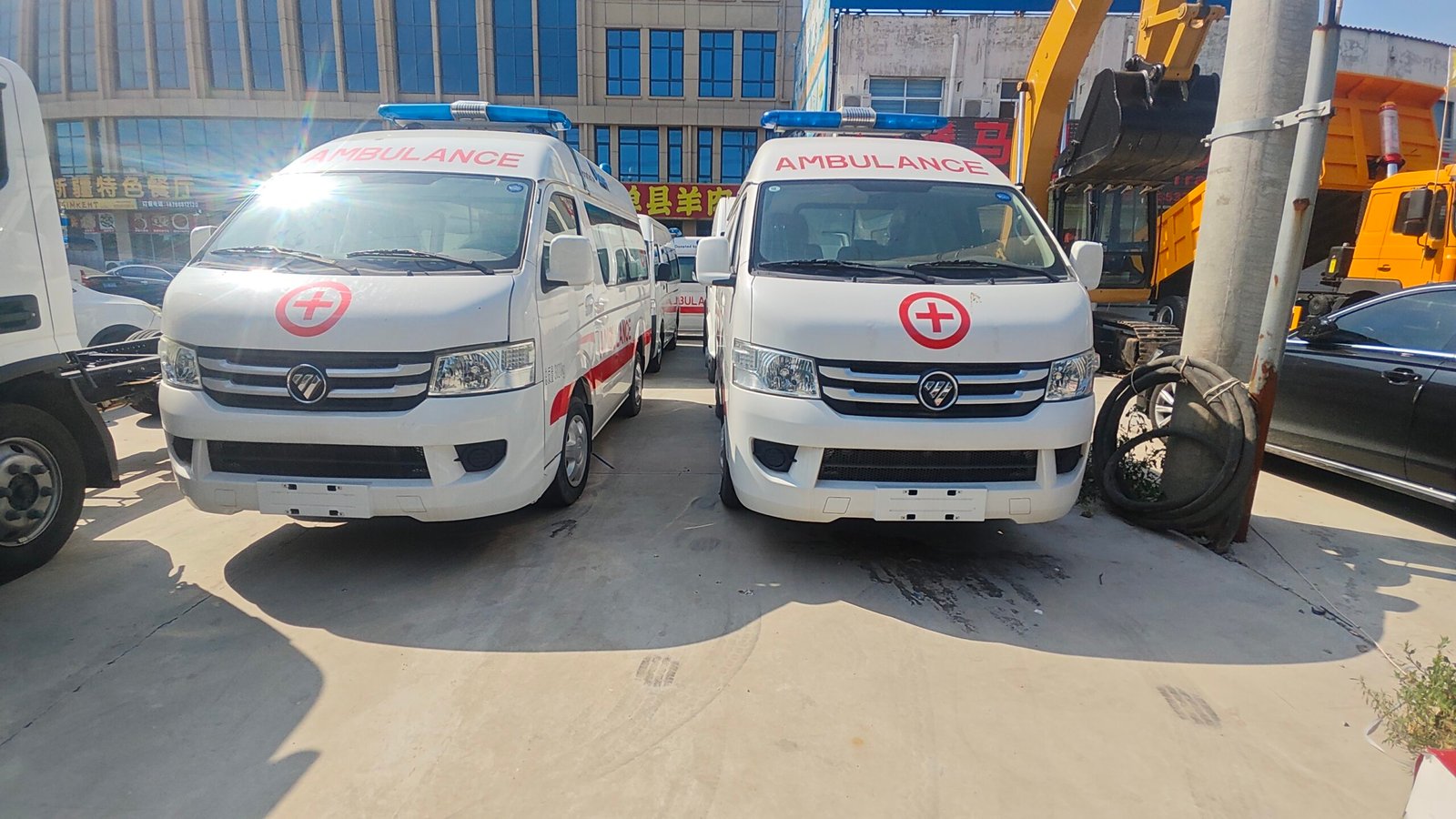 Foton G7 Medical Emergency Ambulance Vehicle